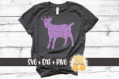 Distressed Goat - Goat SVG File Product Image 1