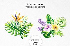 Tropical Floral Watercolor Collection Product Image 7