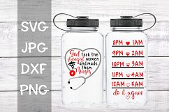 God took the strongest women and made them nurses, svg Product Image 1