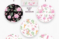 Watercolor Sweet Flowers Product Image 2
