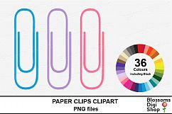 Paper Clip Clipart Product Image 1