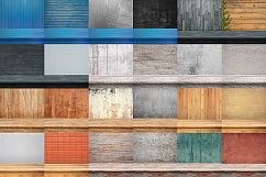 100 Realistic Shelves on Wall. Set 1 Product Image 7
