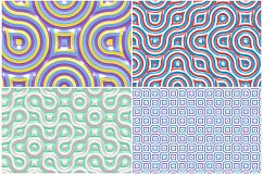 10 Truchet Tilling Backgrounds Product Image 3