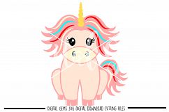 Unicorn SVG / DXF / EPS / PNG files Product Image 1