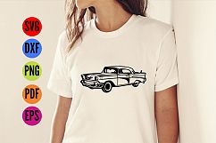 Cadillac Car  SVG Cutting File  Product Image 2