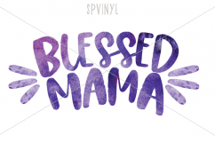 Blessed Mama Bundle for Cuttable Files &amp; Sublimation Product Image 2