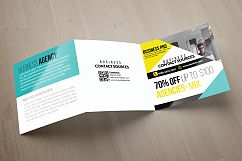 Business Square Trifold Brochure Product Image 3