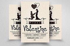 Valentines Day Flyer Template Product Image 1