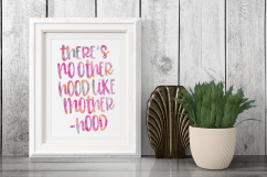 There&#039;s No Hood Like Motherhood Cuttable &amp; Sublimation Design Bundle Product Image 4