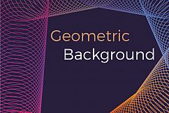Geometric vector backgrounds Product Image 4