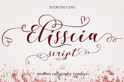 Elisscia Script Product Image 1