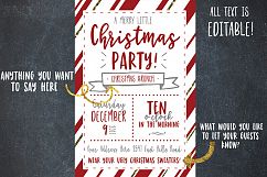 Christmas Party Invitation Template Product Image 2
