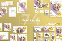 Makeup Cosmetics Collection Design Templates Bundle Product Image 1