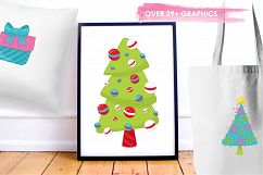 Christmas Décor graphics and illustrations Product Image 5