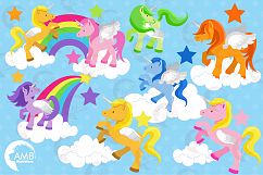 Magical Unicorns clipart, graphics and illustrations AMB-160 Product Image 4
