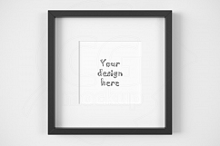 Styled black matted frame mockup Product Image 2