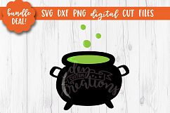 Halloween Graphics Bundle - SVG - PNG Digital Clipart Product Image 7
