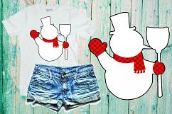 Christmas SNOWMAN svg,grunge svg,winter svg,Christmas 421SV Product Image 1
