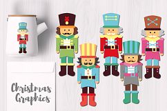Cute Nutcracker Christmas Graphics Product Image 1
