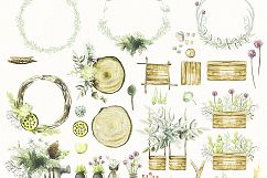 Watercolor Nature Set Product Image 2