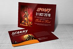 10 Halloween Postcards Bundle Product Image 11