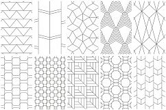 Simple Line Geometric Patterns Product Image 5