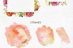 Watercolor autumn bouquets and wreaths Product Image 4