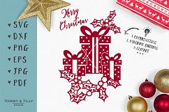 Christmas Presents - SVG EPS DXF PNG PDF JPG Cut File Product Image 1