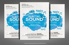Electro Sound Party Flyer Product Image 1