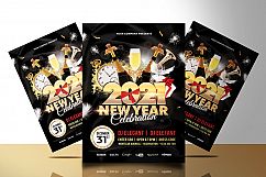 NEW YEAR PARTY FLYER 3 Product Image 1