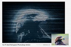 Sci-Fi And Hologram Photoshop Action Product Image 19