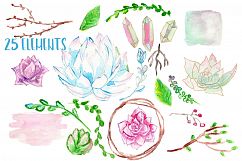 WATERCOLOR SUCCULENTS PACK Product Image 5