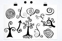 Macambre Swirls graphics and illustrations Product Image 2