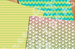 Summer Digital Papers, Beach Backgrounds, Vacation Patterns Product Image 5