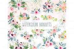 Watercolor Floral Kiss of Spring Product Image 5