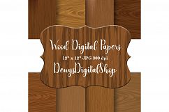 Wood Digital Paper, Wood Digital Backdrop, Wood Scraps Product Image 1
