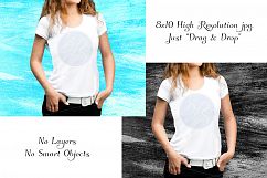Girls Tshirt Mockup Bundle Product Image 2