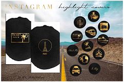 Travel Instagram Story Highlight Covers Product Image 1