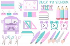 Back to school clipart, Back to school graphics Product Image 1