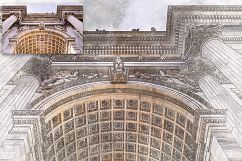 Architecture Sketch Photoshop PSD Action Template Product Image 7
