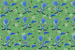 The seamless pattern on the hockey theme. Product Image 5
