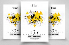 10 Electro Party Flyers Bundle Product Image 11