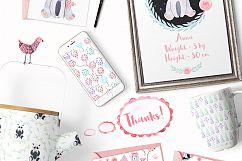Watercolor Birthday &amp; Cute Bears Product Image 6