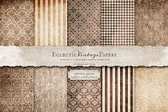 Vintage Printable Papers - Coffee Bean Product Image 1