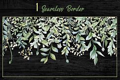Romantic garden. Watercolor cliparts Product Image 8