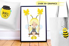 Busy Bees graphics and illustrations Product Image 5