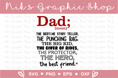 Dad Svg, The Best Dad Svg, Dad Shirt Svg, Dad Gift Svg Product Image 2