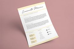 Elegant MS Word Resume Template Product Image 5
