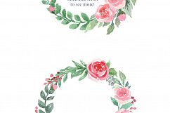 Loose Watercolor Roses &amp; Peonies Product Image 8