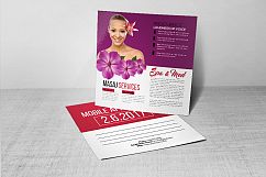 Spa Beauty Postcard Template Product Image 2
